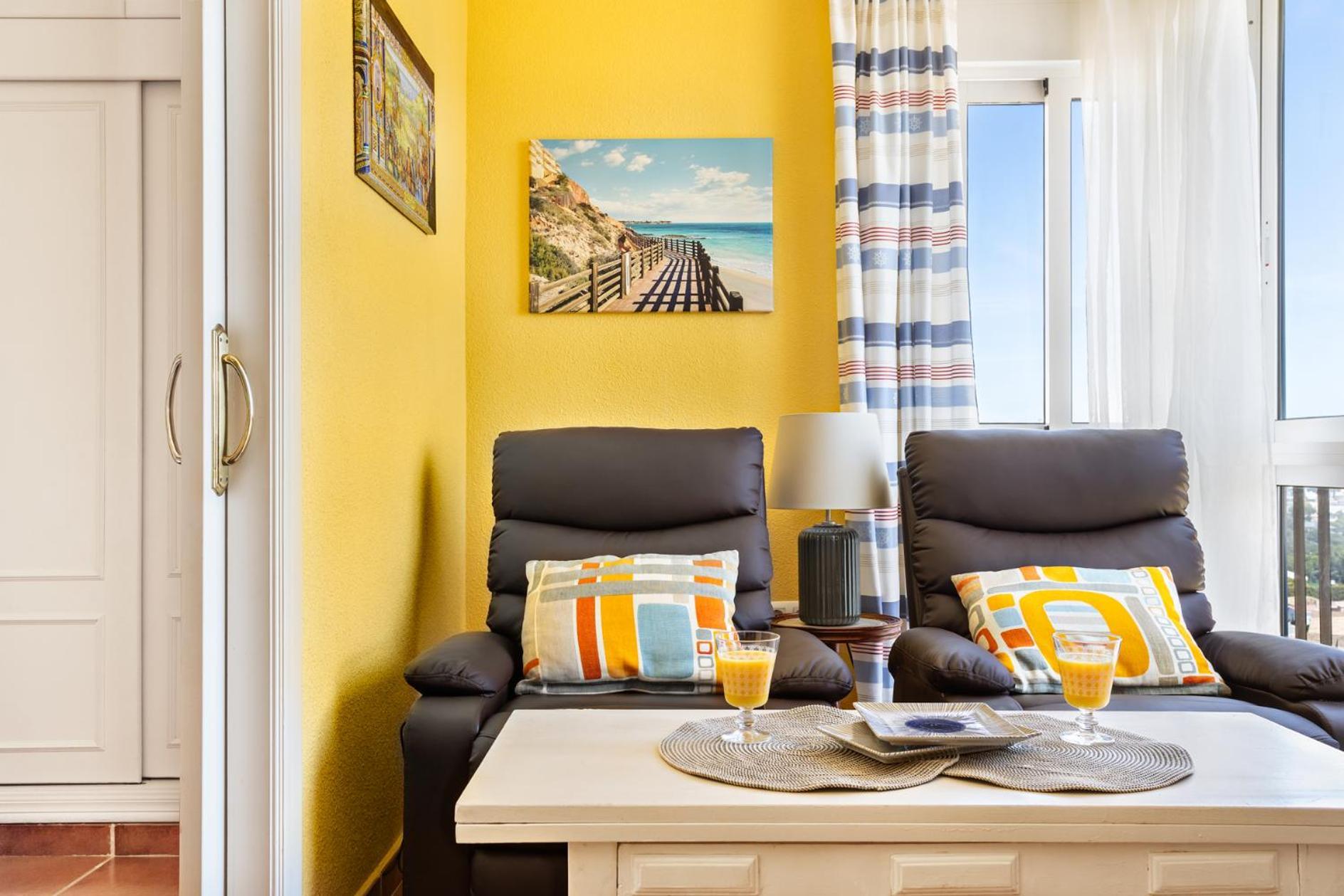 Cosy, Seaview Apartment, Close To Beach And Bars -Edificio Rhin Campoamor Extérieur photo